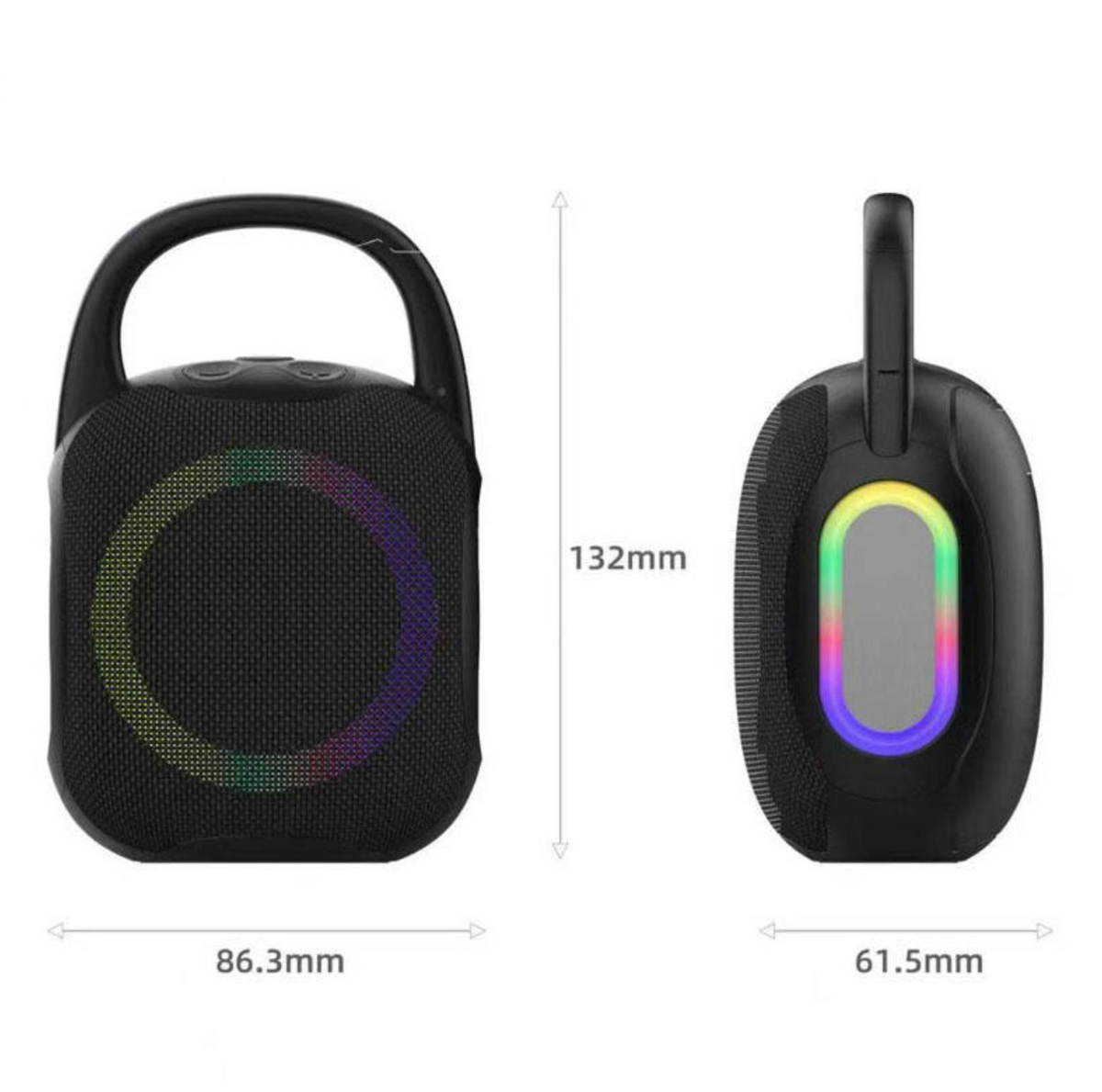 Portable Bluetooth Speaker – IP56 Waterproof Wireless Speaker with Powerful Sound