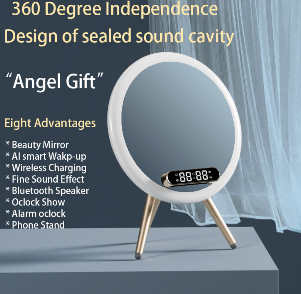 Q6 AI Smart Speaker – Portable Wireless Bluetooth Speaker with Smart Voice Features