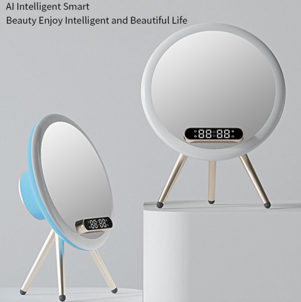 Q6 AI Smart Speaker – Portable Wireless Bluetooth Speaker with Smart Voice Features