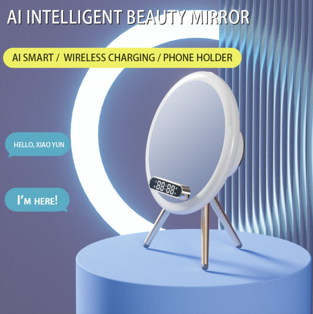 Q6 AI Smart Speaker – Portable Wireless Bluetooth Speaker with Smart Voice Features