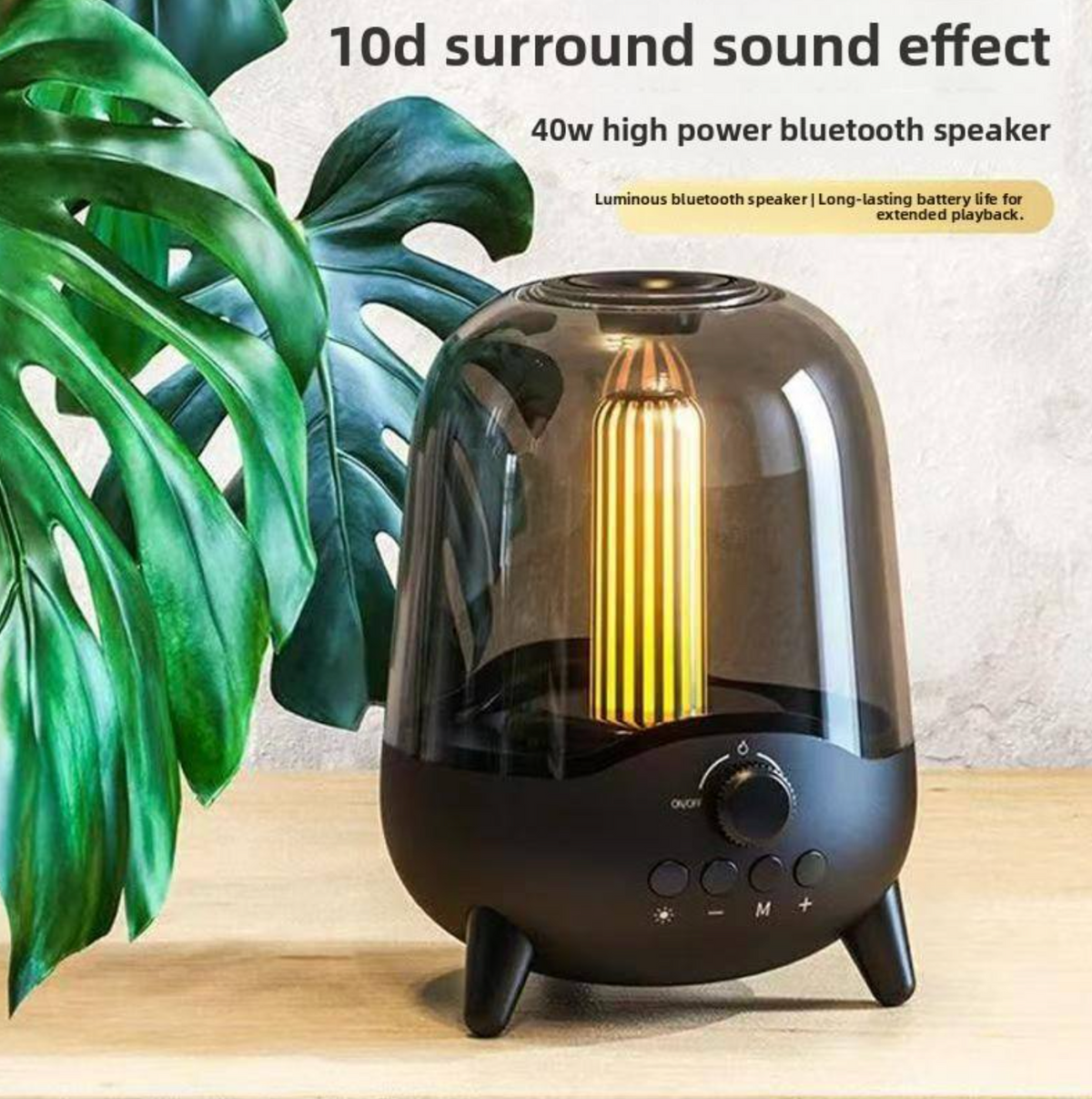 Active Outdoor Portable Bluetooth Speaker – Wireless Bass Speaker for Travel & Adventures