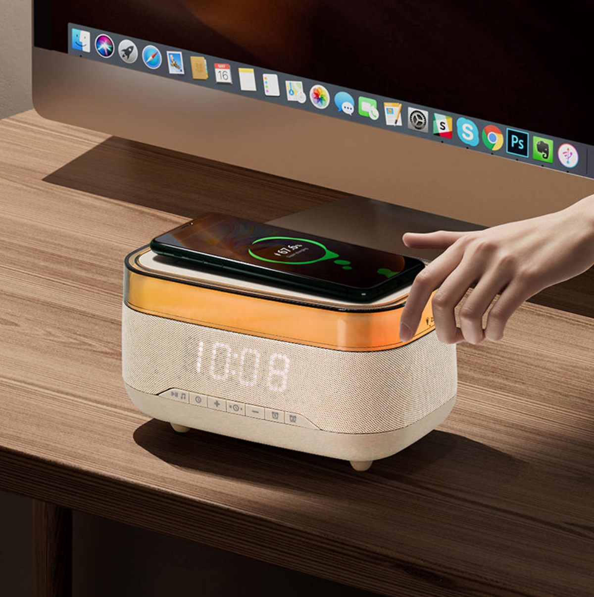 Multifunction Bluetooth Speaker – Smart Wireless Speaker with Portable Design for Home & Travel